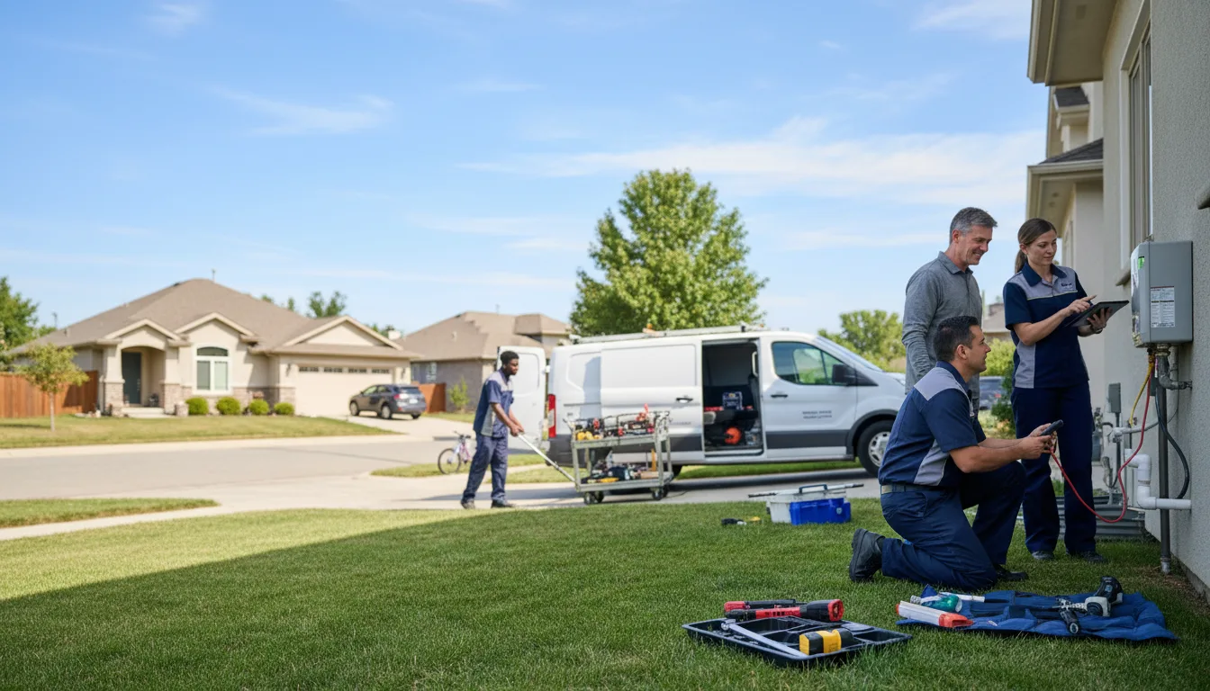 Tankless water heater service in Ruth, MI
